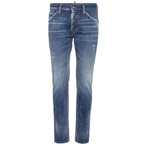 Dsquared2 Medium Reflective Lake Wash Cool Guy Jeans Marineblauw