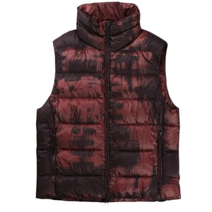 Belstaff Abstract Laurel Lava Red Gilet Donsjas
