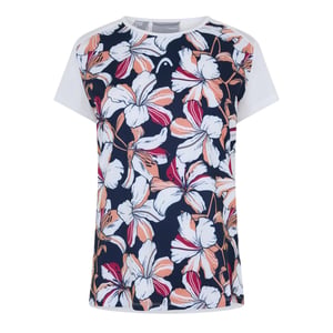 Head Dames/Dames trainings-T-shirt (Bloemen)