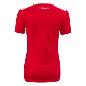 Head Dames/Dames Club 22 Tech T-shirt (Rood)