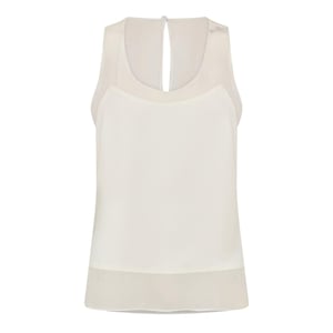 Ted Baker Vrouwen/dames Racerback Mouwloze Vest Top (Ivoor)