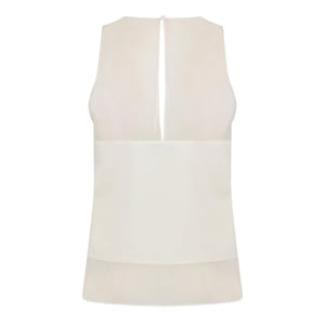 Ted Baker Vrouwen/dames Racerback Mouwloze Vest Top (Ivoor)