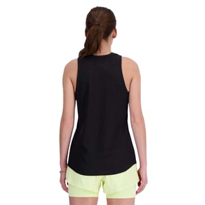 New Balance Slanke mouwloze tanktop voor dames (Zwart)