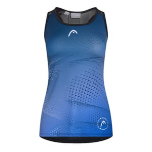 Head Dames Y Slim-tanktop (Blauw)
