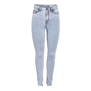 Noisy May Vrouwen/dames Skinny Jeans (Lichtblauw)