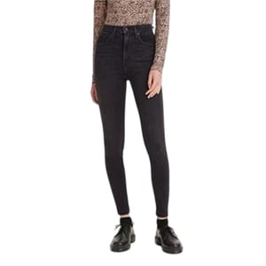 Levis Dames/Dames Mile High Super Skinny Jeans in katoenmix (Donkere grond)
