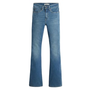 Levis Dames/Dames Hoog Uitlopende Jeans (Lichtblauw)