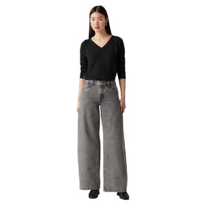 Levis Baggy jeans voor dames voor in de vrije tijd (Grijs)