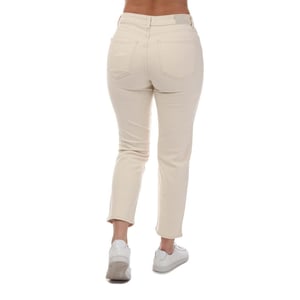 Levis Stretchjeans met hoge taille voor dames (Gebroken wit)
