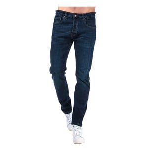 Weekend Offender Heren Denim Tapered Jeans (Denim)