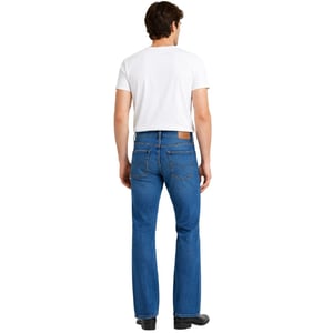 Levis Heren Slim Bootcut Jeans (Blauw)