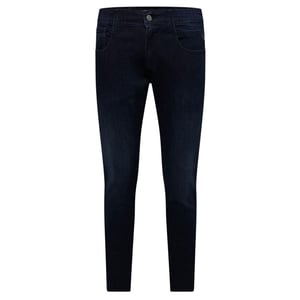 Replay Anbass herenjeans met vervaagde look, slim fit (Blauw)