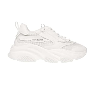 Steve Madden Possession-E sneakers met dikke plateauzool voor dames (Wit)