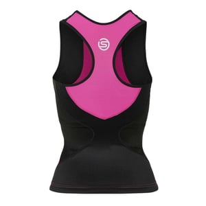 Skins Dames/Dames Tri 400 mouwloos T-shirt (Roze)