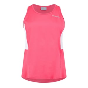 Head Slanke tanktop met ronde hals voor dames (Roze)