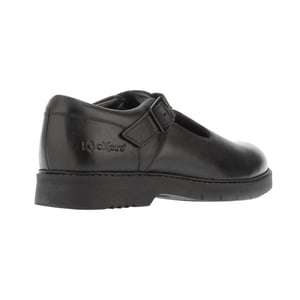 Kickers Dames Finley Leren T-Bar Formele Schoenen (Zwart)
