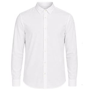 Only Heren Regular Shirt Met Lange Mouwen (Helder wit)