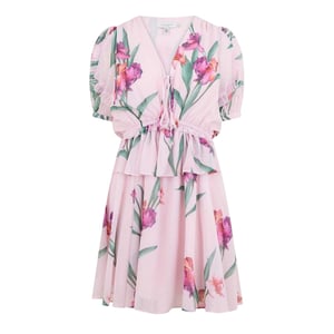 Ted Baker Dames/Dames Geweven A-lijn Mini Jurk (Roze)