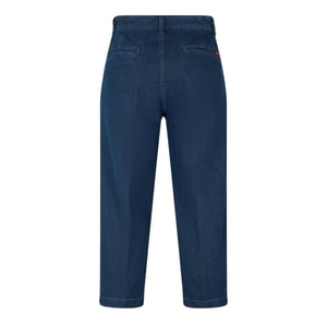 Levis Chino voor heren met visgraatpatroon, wijde pijpen en een losse pasvorm (Blauw)