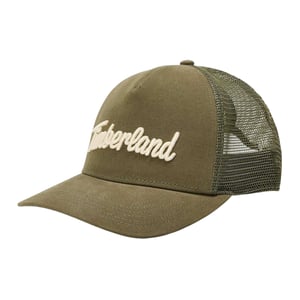 Timberland Truckerpet met 3D-logo (Bladgroen)