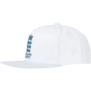 Castore Engeland Cricket Baseball Cap (Wit)