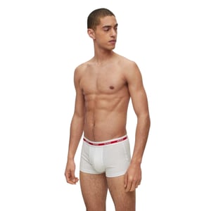 Hugo Biologische boxershorts voor heren (set van 3) (Rood)