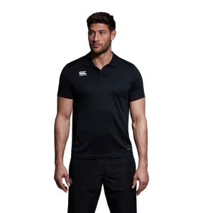 Canterbury Heren Club Dry Poloshirt (Zwart)