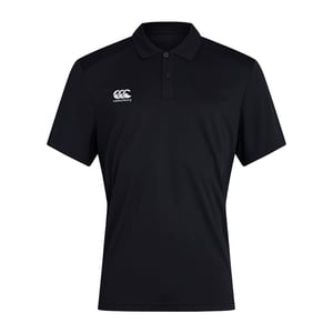Canterbury Heren Club Dry Poloshirt (Zwart)