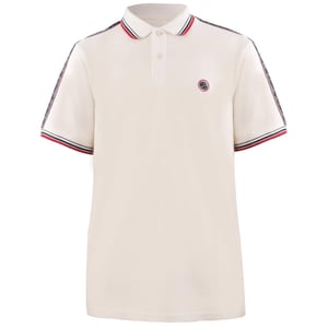 Pretty Green Heren Eclipse Regular Korte Mouwen Polo Shirt (Wit)