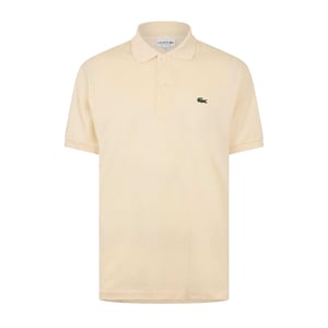 Lacoste Klassiek poloshirt met korte mouwen voor heren (Beige)