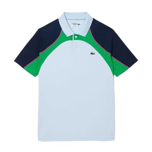 Lacoste Ultra Dry-tennispolo voor heren (Blauw)