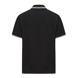 Pretty Green Heren Barton Korte Mouwen Polo Shirt (Zwart)