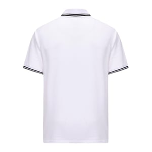 Pretty Green Heren Barton Korte Mouwen Polo Shirt (Wit)