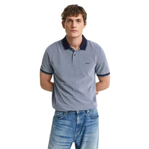 Gant Heren Oxford Regular Poloshirt (Marineblauw)