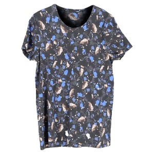 Acne Studios T-shirt met terrazzoprint in veelkleurig katoen