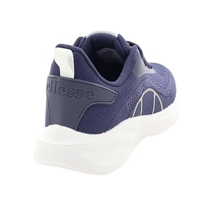 Ellesse Heren Como leren platte sportschoenen (Marine)