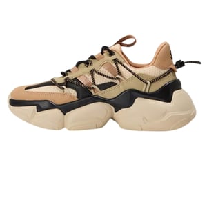 Steve Madden Damesschoenen met dikke zool (Kaki/Zwart)