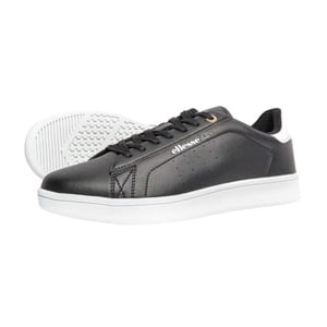 Ellesse Heren Logo Cupsole Sneakers (Zwart/Wit)