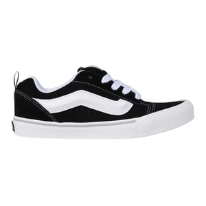 Vans Kinderen Knu Skool Leren Sneakers (Zwart/Wit)