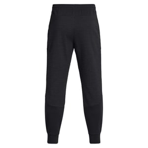 Under Armour Heren Unstoppable joggingbroek met structuur en slank model (Zwart)
