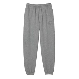 Lacoste Dames/Dames Biologisch Katoenen Geborduurde Logo Sweatbroek (Grijs)