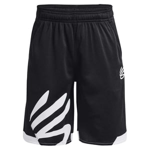 Under Armour Curry Splash-basketbalshorts voor jongens (Zwart)