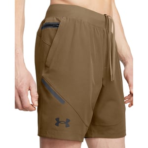 Under Armour Unstoppable-shorts voor heren (Bruin)