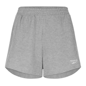 Reebok Dames/Dames Sweat Shorts met Ribboord (Medium Grijs)