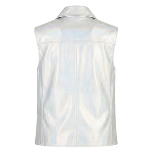 Armani Exchange Dames/Dames Iridescent Mouwloos Gilet (Veelkleurig gemêleerd)