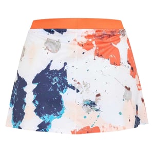 Head Damesrok met verfspatten (Oranje)
