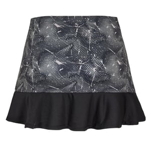 Diadora Abstracte tennisrok voor dames (Zwart)