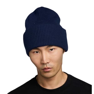 Nike Effen omgeslagen muts (Middernacht marine)
