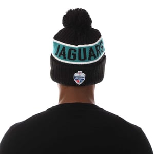 New Era Unisex volwassen NFL Jacksonville Jaguars Pom Pom muts (Medium Blauw)