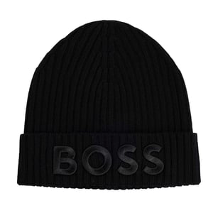 Boss Lara Logo muts voor volwassenen (Zwart)